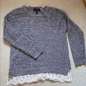 Forever 21 Grey Sweater